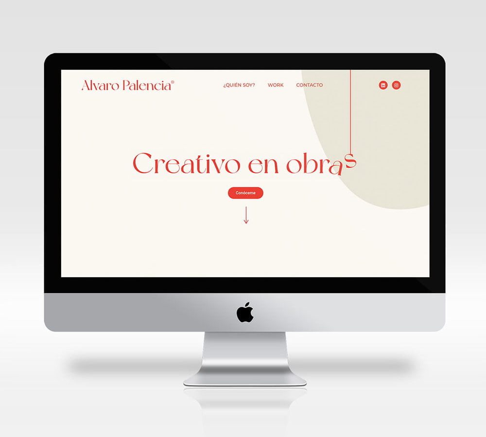 alvaro palencia diseño de landing page