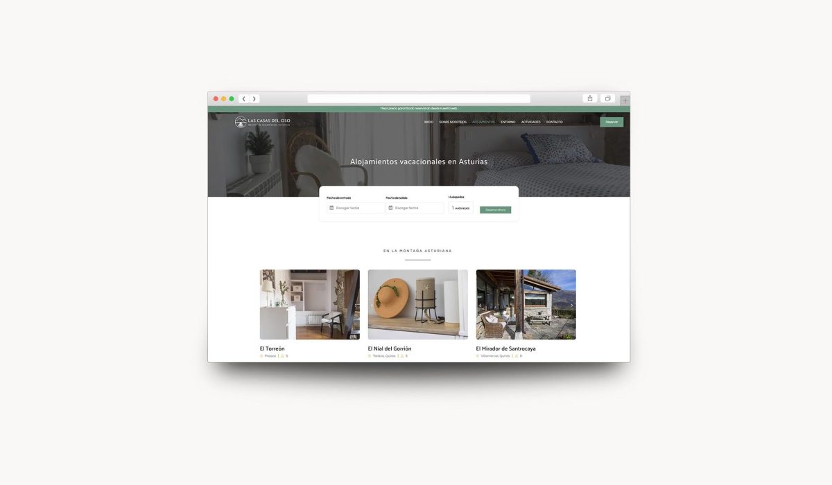 las casas hotel booking system